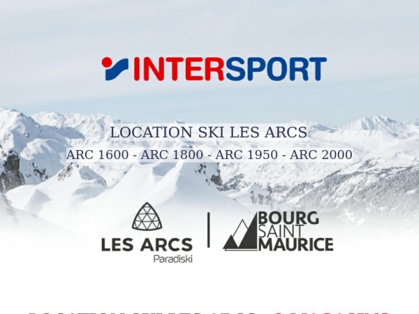 intersport-lesarcs.com