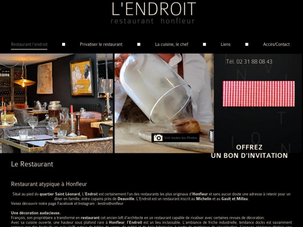 restaurantlendroithonfleur.com